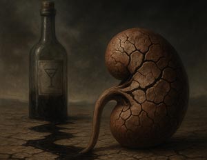 Наиболее частые заболевания, вызванные алкоголем
