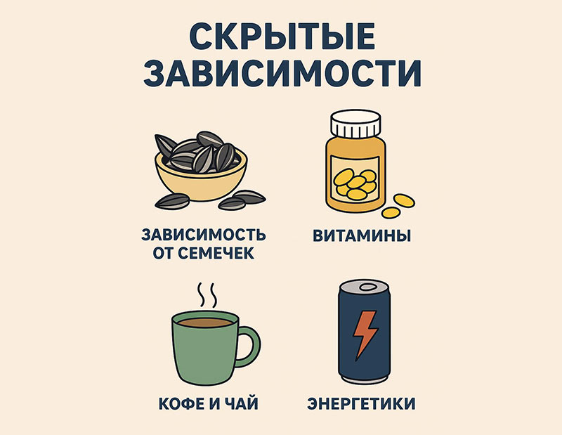 Может ли человек злоупотреблять веществами, которые не вызывают зависимости?